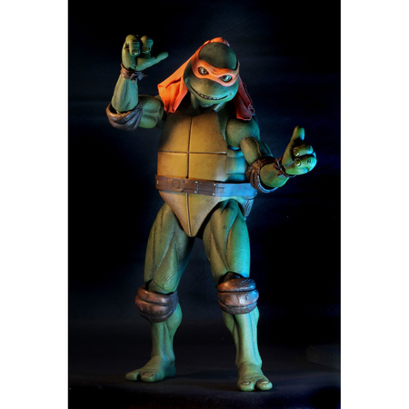 Teenage Mutant Ninja Turtles 1990 Movie Michelangelo 1:4 scale figure NECA 54054