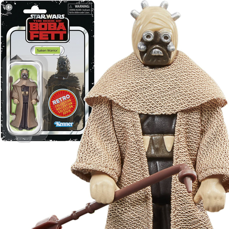 Star Wars The Retro Collection Tusken Warrior figurine échelle 3,75 pouces Hasbro F8566