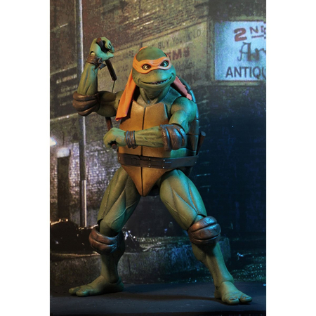 Teenage Mutant Ninja Turtles tirée du Film (1990) Michelangelo figurine échelle 1:4 NECA 54054