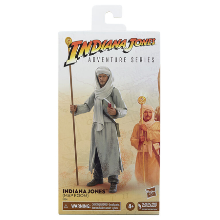 Indiana Jones Adventure Series Indiana Jones (Map Room) 6-inch scale action figure Hasbro F6054