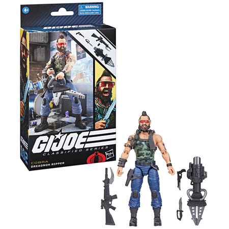 GI Joe Classified Series Dreadnok Ripper 6-inch scale action figure Hasbro F7471 #102