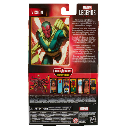 Marvel Legends Series Vision (BAF Marvel's The Void) figurine échelle 6 pouces Hasbro F9014