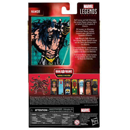 Marvel Legends Series Namor (BAF Marvel's The Void) figurine échelle 6 pouces Hasbro F9018