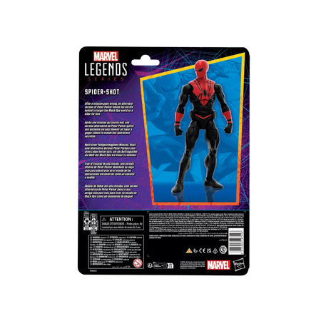 Marvel Legends Series Spider-Shot 6-inch scale action figure Hasbro F9019