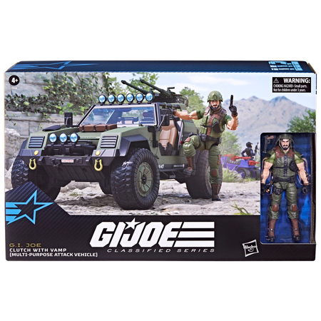 GI Joe Classified Series Clutch with VAMP (Multi-Purpose Attack Vehicle) 6-inch scale Hasbro F9236 #112