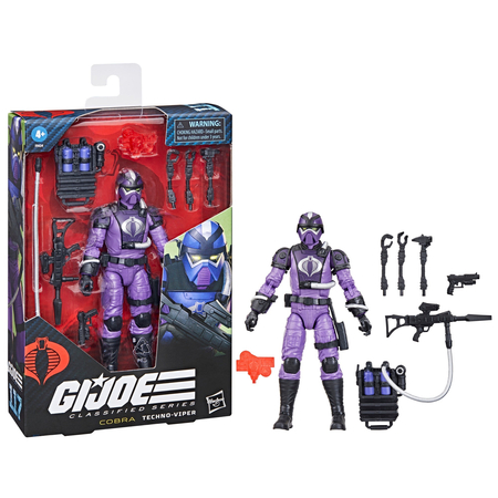 GI Joe Classified Series Techno-Viper 6-inch scale action figure Hasbro F9434 #117