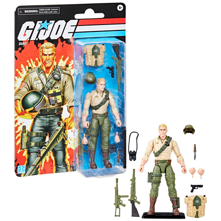 GI Joe Classified Series Retro Cardback Duke 6-inch scale action figure Hasbro F9676