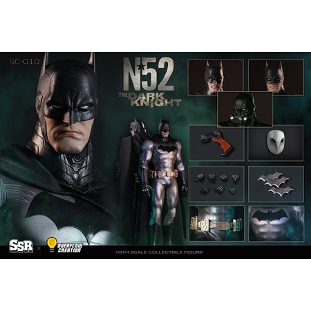 DC New52 Le chevalier Noir Figurine Échelle 1:6 SSRTOYS SSC-010