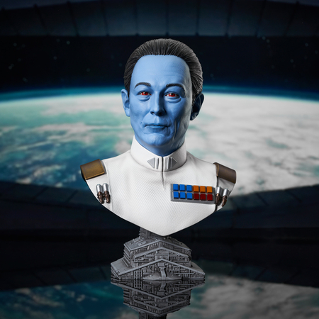 Star Wars: Ahsoka - Grand Admiral Thrawn Legends in 3-Dimensions 1:2 Scale Bust Gentle Giant 84970