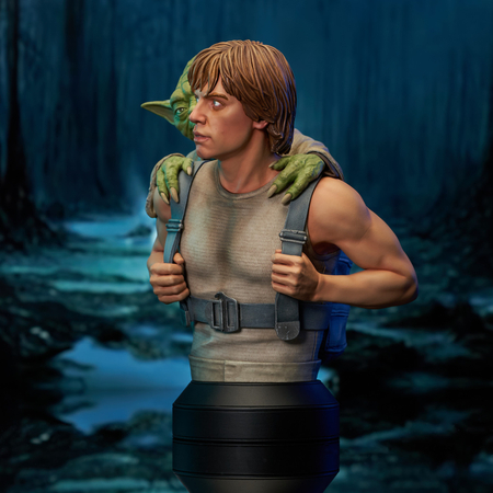 Star Wars: The Empire Strikes Back - Luke Skywalker with Yoda 1:6 Scale Mini Bust Gentle Giant 84297