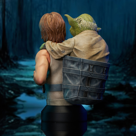 Star Wars: L'Empire contre-attaque - Luke Skywalker avec Yoda Mini Buste Échelle 1:6 Gentle Giant 84297