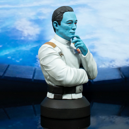 Star Wars: Ahsoka - Grand Admiral Thrawn 1:6 Scale Mini Bust Gentle Giant 85024