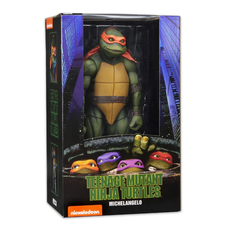 Teenage Mutant Ninja Turtles tirée du Film (1990) Michelangelo figurine échelle 1:4 NECA 54054