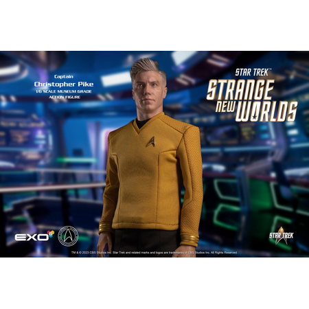 Star Trek: Strange New World - Capitaine Christopher Pike Figurine Échelle 1:6 EXO-6 (912867)