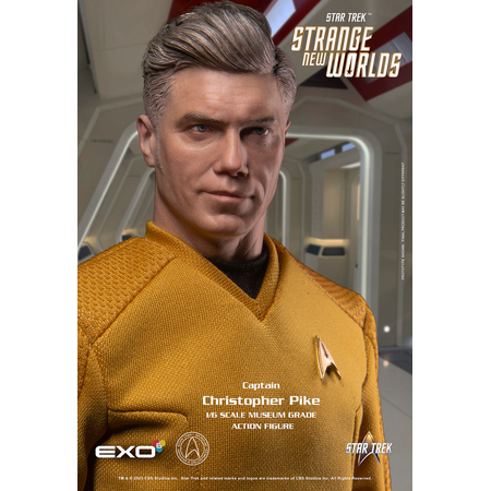 Star Trek: Strange New World - Capitaine Christopher Pike Figurine Échelle 1:6 EXO-6 (912867)