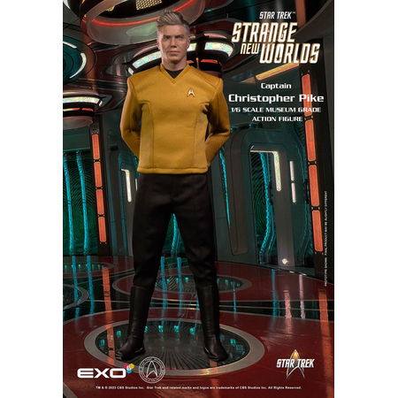 Star Trek: Strange New World - Captain Christopher Pike 1:6 Scale Figure EXO-6 (912867)