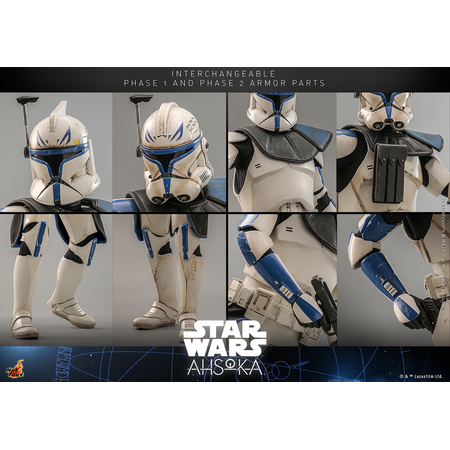 Star Wars Captain Rex (Ahsoka) 1:6 Scale Figure Hot Toys 912942 TMS119