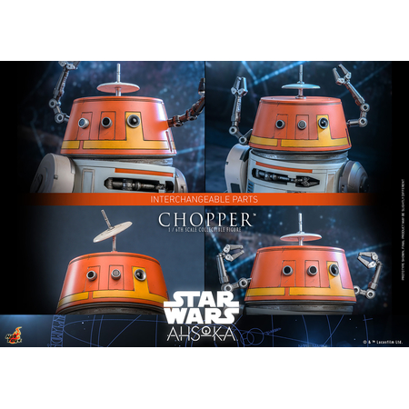 Star Wars Chopper (Ahsoka) 1:6 Scale Figure Hot Toys 912778 TMS112