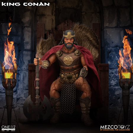 One:12 Collective King Conan Figure Mezco Toyz 76803