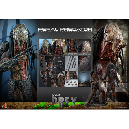 Prey - Feral Predator 1:6 Scale Figure Hot Toys 912662 TMS114