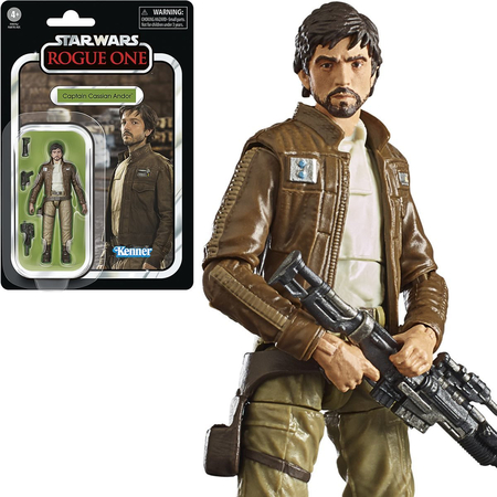 Star Wars The Vintage Collection Captain Cassian Andor 3,75-inch scale action figure Hasbro F9975