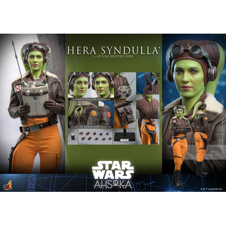 Star Wars Ahsoka: Hera Syndulla Figurine Échelle 1:6 Hot Toys 912815