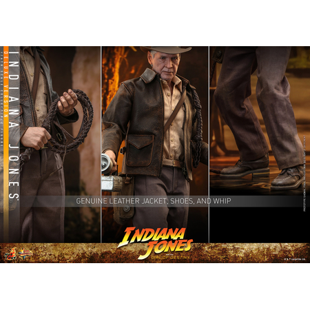 Indiana Jones et le Cadran de la Destinée - Indiana Jones (Version de Luxe) Figurine Échelle 1:6 Hot Toys 9124872