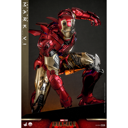 Marvel Iron Man 2 - Mark VI Figurine Échelle 1:4 Hot Toys 911852