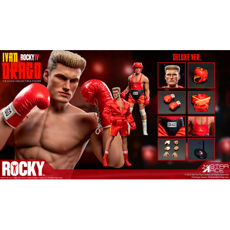 Ivan Drago (Rocky IV) Deluxe 1:6 Scale Figure Star Ace Toys Ltd 912875