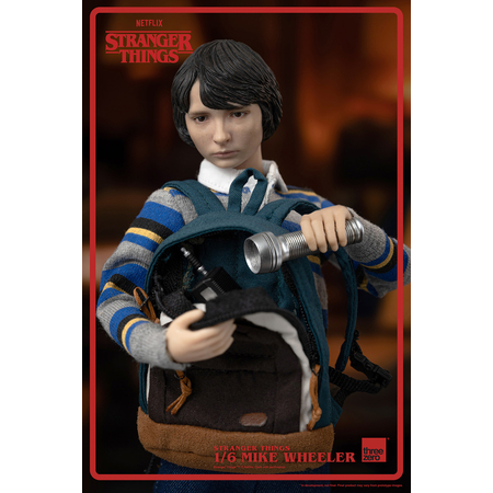 Stranger Things Mike Wheeler figurine Échelle 1:6 Threezero 912838