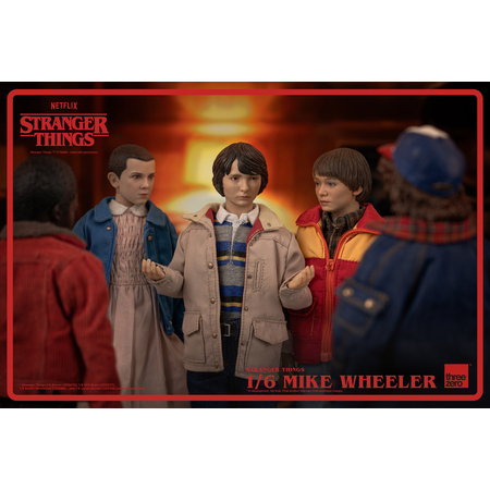 Stranger Things Mike Wheeler figurine Échelle 1:6 Threezero 912838