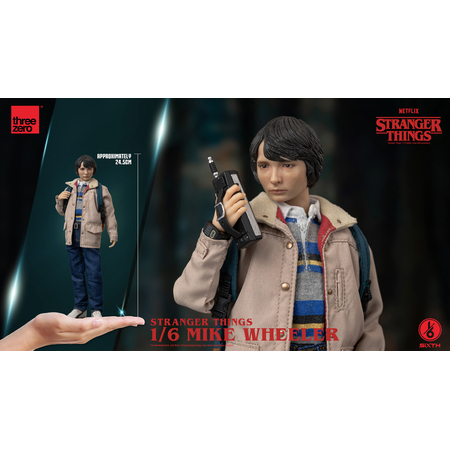 Stranger Things Mike Wheeler figurine Échelle 1:6 Threezero 912838