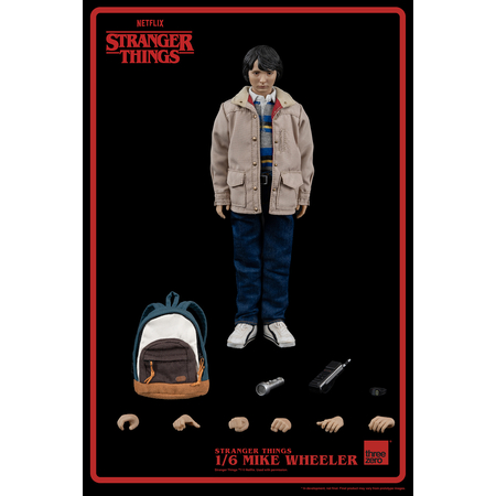 Stranger Things Mike Wheeler figurine Échelle 1:6 Threezero 912838