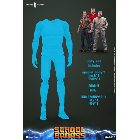 School Badass 1:6 Scale Collectible Figure Mars Toys MAT020