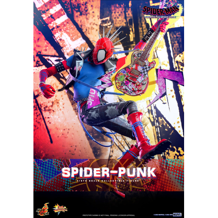 Marvel Spider-Man: Across the Spider-Verse - Spider-Punk Figurine Échelle 1:6 Hot Toys 912766