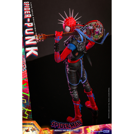 Marvel Spider-Man: Across the Spider-Verse - Spider-Punk 1:6 Scale Figure Hot Toys 912766