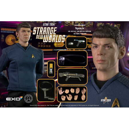 Star Trek: Strange New Worlds - Spock 1:6 Scale Figure EXO-6 912932 EXO-01-061