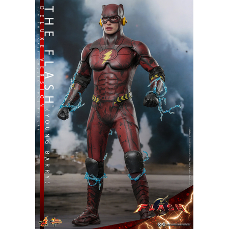 DC The Flash (Young Barry) (Deluxe Version) 1:6 Scale Figure Hot Toys 9127982