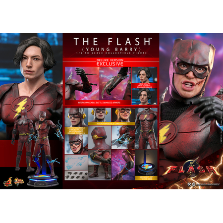 DC The Flash (Young Barry) (Version de Luxe) Figurine Échelle 1:6 Hot Toys 9127982