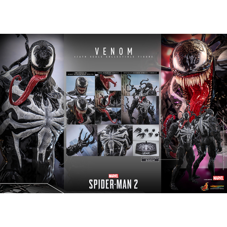 Marvel's Spider-Man 2 Venom Figurine échelle 1:6 Hot Toys 912829 VGM59