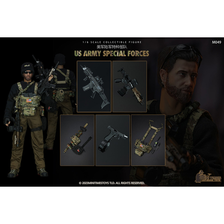 US Army Special Forces Figurine Échelle 1:6 Mini Times M049