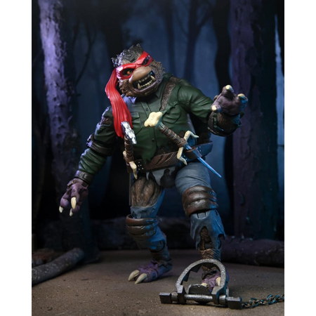 Universal Monsters x Teenage Mutant Ninja Turtles Ultimate Raphael as The Wolfman 7-Inch Scale Figure NECA 54300