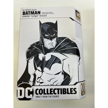 DC Artists Alley 20 ans 1998-2018 - Batman Hainanu Nolligan Saulque Version Noir et Blanc Statue DC Collectibles