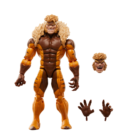 Marvel Legends Series Marvel's Logan vs Sabretooth Figurines échelle 6 pouces Hasbro F9021