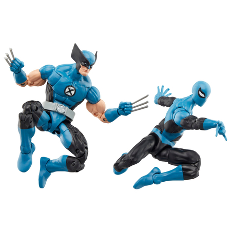 Marvel Legends Series Wolverine et Spider-Man Ensemble de 2 figurines échelle 6 pouces Hasbro F9051