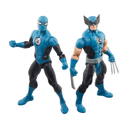 Marvel Legends Series Wolverine et Spider-Man Ensemble de 2 figurines échelle 6 pouces Hasbro F9051