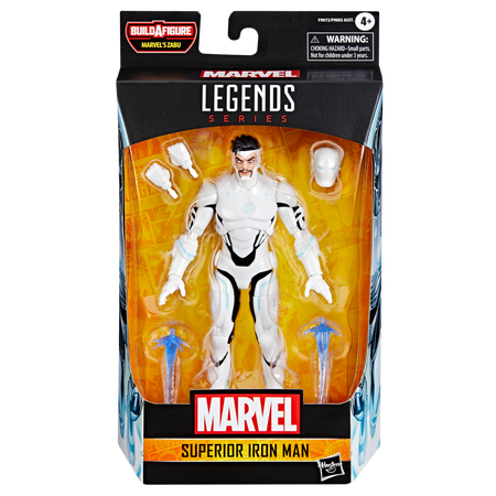 Marvel Legends Series (BAF Zabu) Superior Iron Man 6-inch scale action figure Hasbro F9072