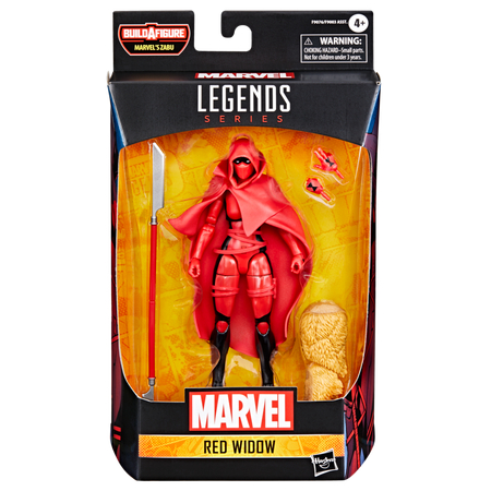 Marvel Legends Series (BAF Zabu) Red Widow 6-inch scale action figure Hasbro F9076