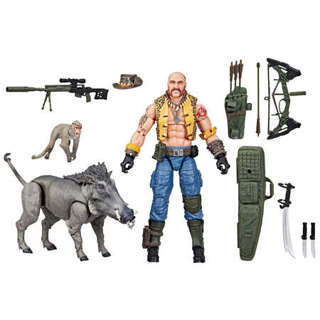 GI Joe Classified Series Dreadnok Gnawgahyde et Porkbelly & Yobbo figurines échelle 6 pouces Hasbro #125 F9241