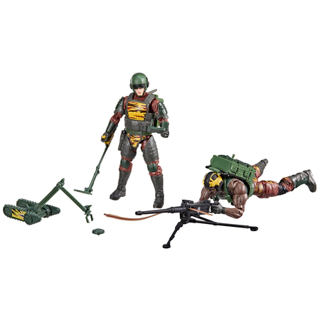 GI Joe Classified Series Tiger Force Roadblock, Tripwire, & M.A.C.L.E.O.D. Figurines échelle 6 pouces Hasbro #126 F9432